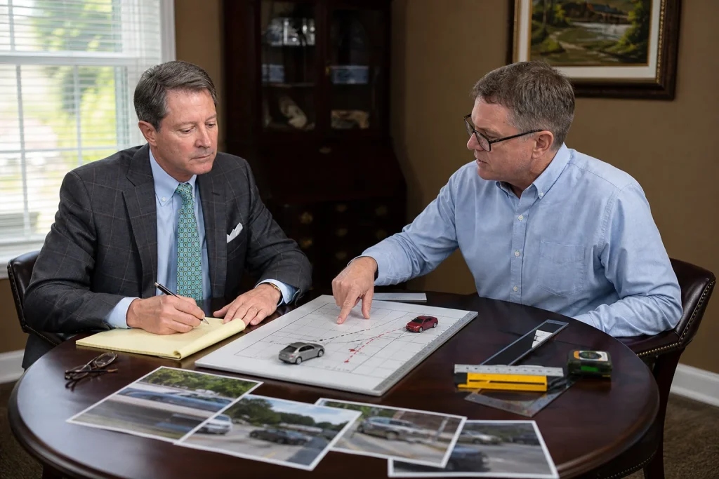 Illustrative scene related to What Evidence Can Challenge an Alabama Police Report That Says You Caused the Crash?