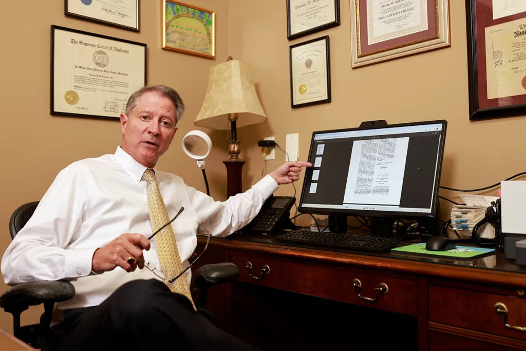 Attorneys joel hamner and tom mccutcheon analyze unsafe property conditions for a tenant injury lawsuit.