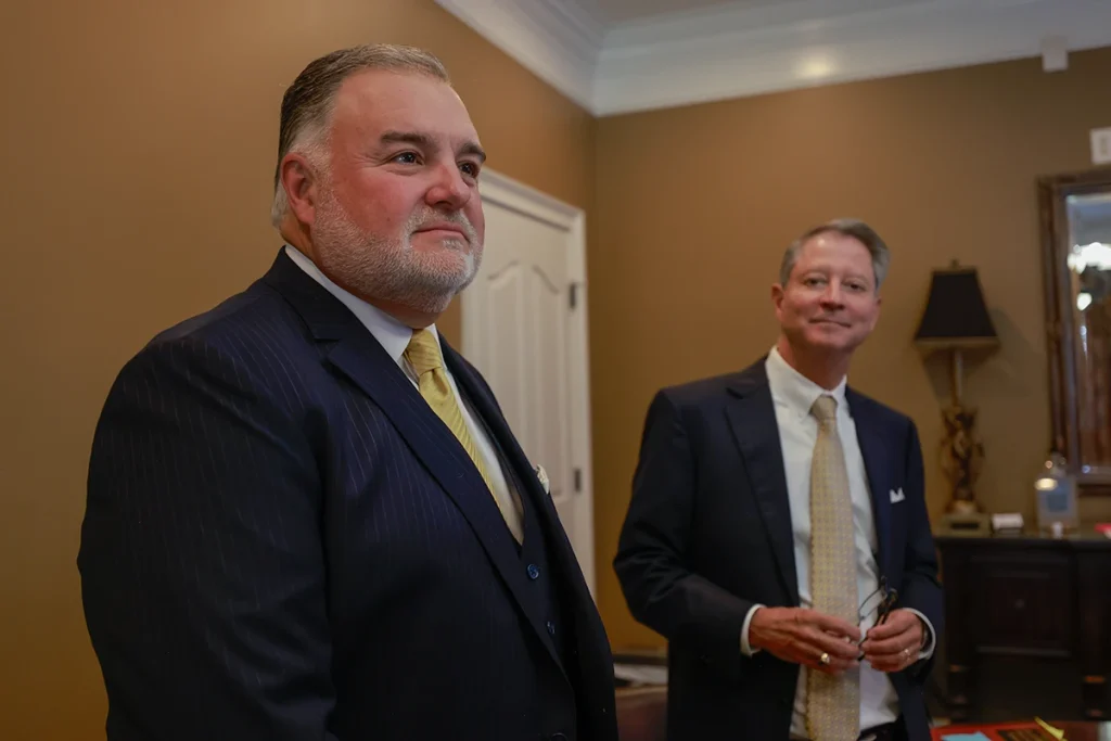 Attorneys tom mccutcheon and joel hamner assess poor maintenance crash data for a hazardous highway lawsuit.