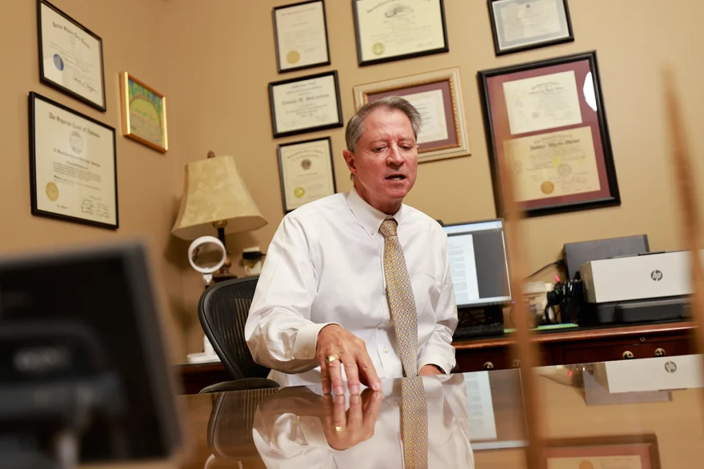 Lawyers tom mccutcheon and joel hamner discuss defective product evidence for a consumer injury claim.